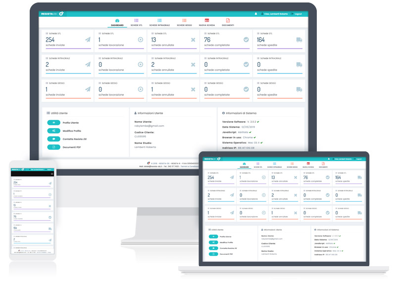 Applicazione Web - RESISTA DS